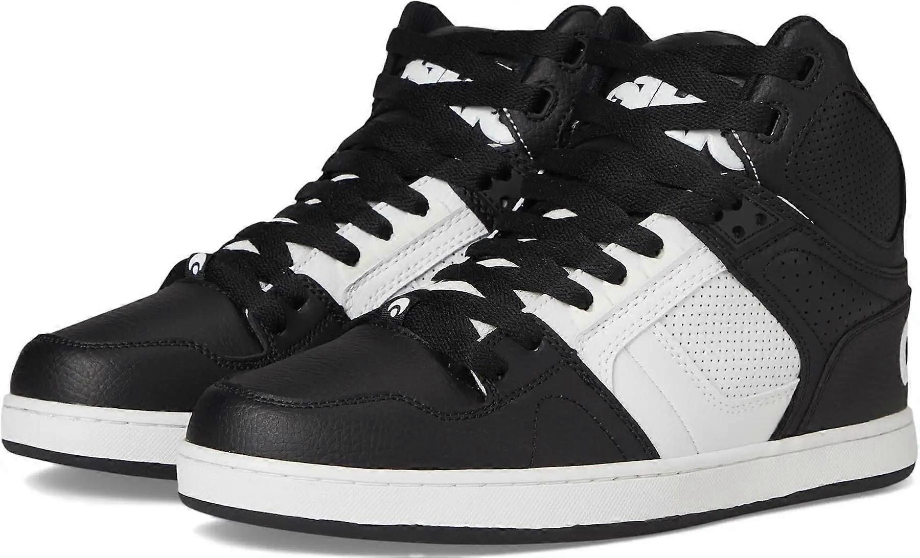 Osiris NYC 83 CLK Black Black White Mens Hi Top Skate Trainers