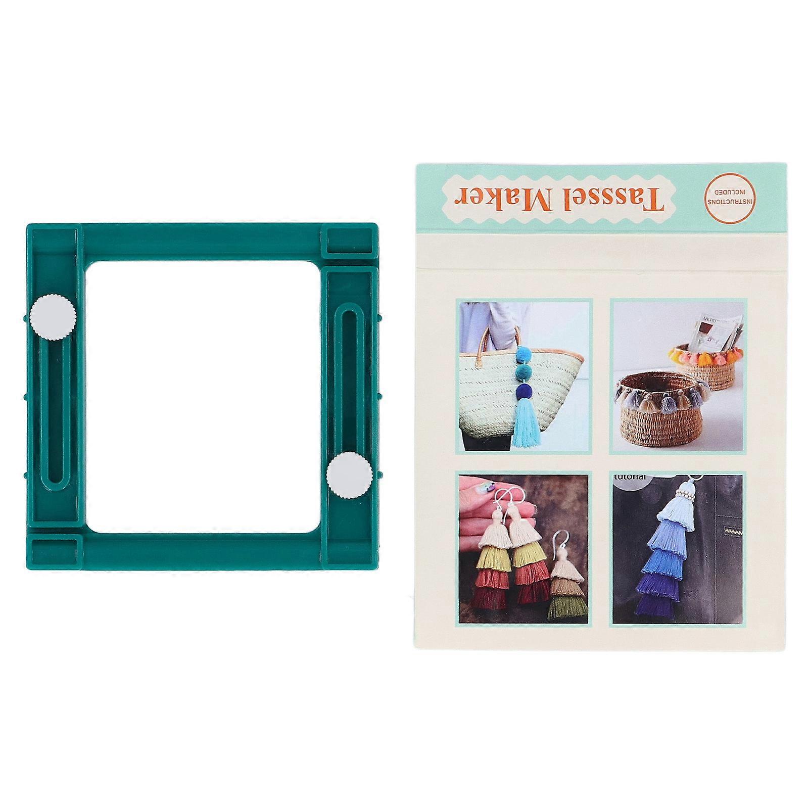 2025 Latest Model  Tassel Maker Square Shape Multifunctional Plastic