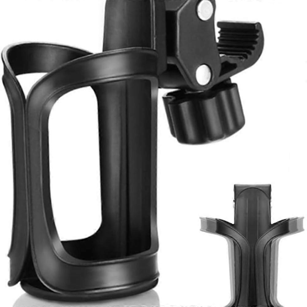 Stroller Cup Holder 360° Rotatable Universal Drink Holder for Bikes, Water Bottles, and Baby Prams