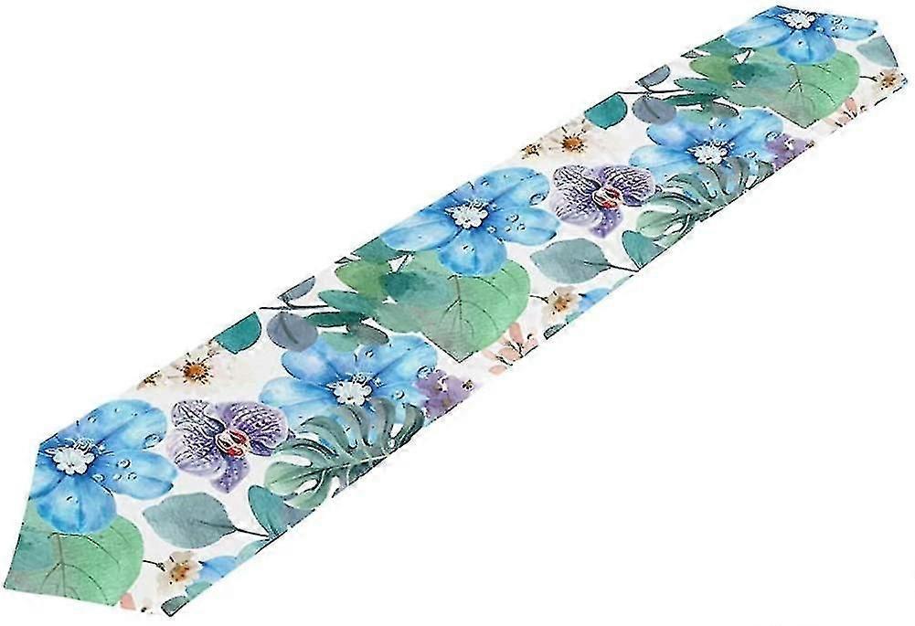 Lowers Premium Table Runner Placemat 13x90 In . Printed Table Linen Cloth