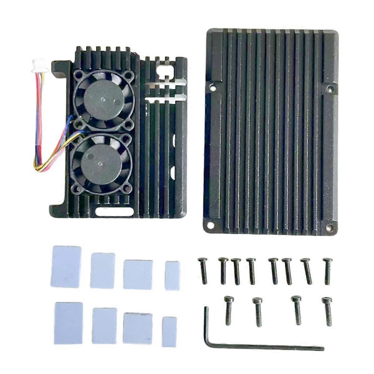 Suitable for 5Th Generation Aluminum Shell 5 Dual Fan Cooling Protection Box Metal Shell