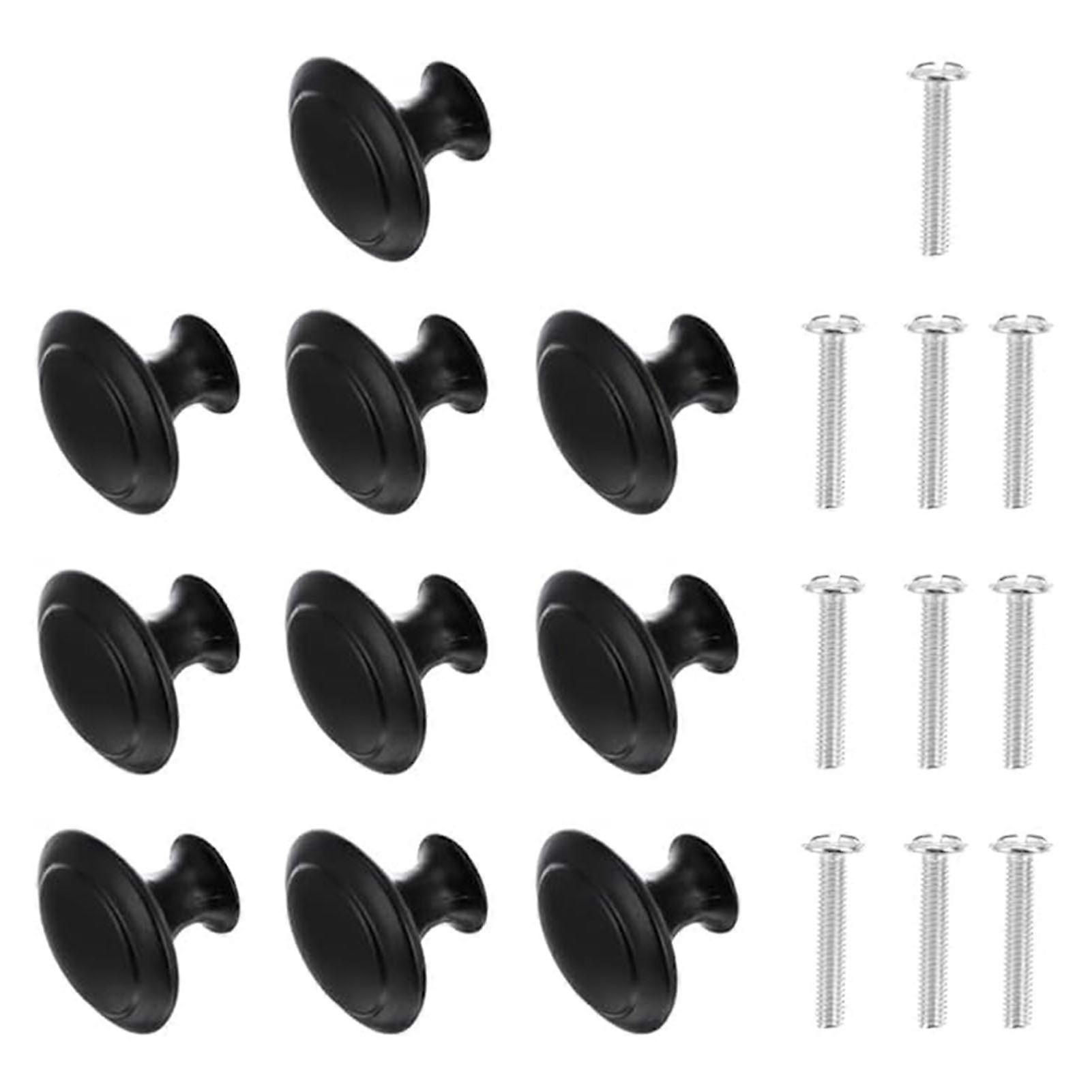 Mushroom Head Cabinet Knobs Easy to Install Wardrobe Door Knobs Suitable for Cupboard Bookcase