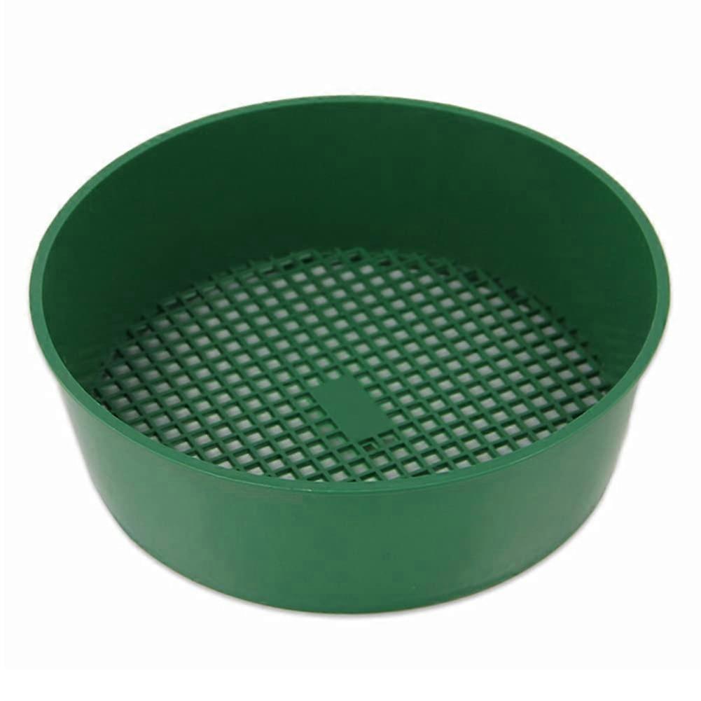 1pc Sieve Earth Stone Fine Mesh Gardening Tool Home Planting Plastic Sieve Screen Garden Soil Filter Net Sifter (Color : 50)