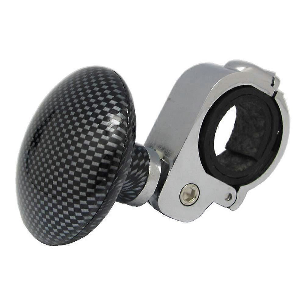 Universal Steering Wheel Aid Knob Power Handle,Knob for Steering Wheel Spinner Handle Control,Carbon Fiber Pattern