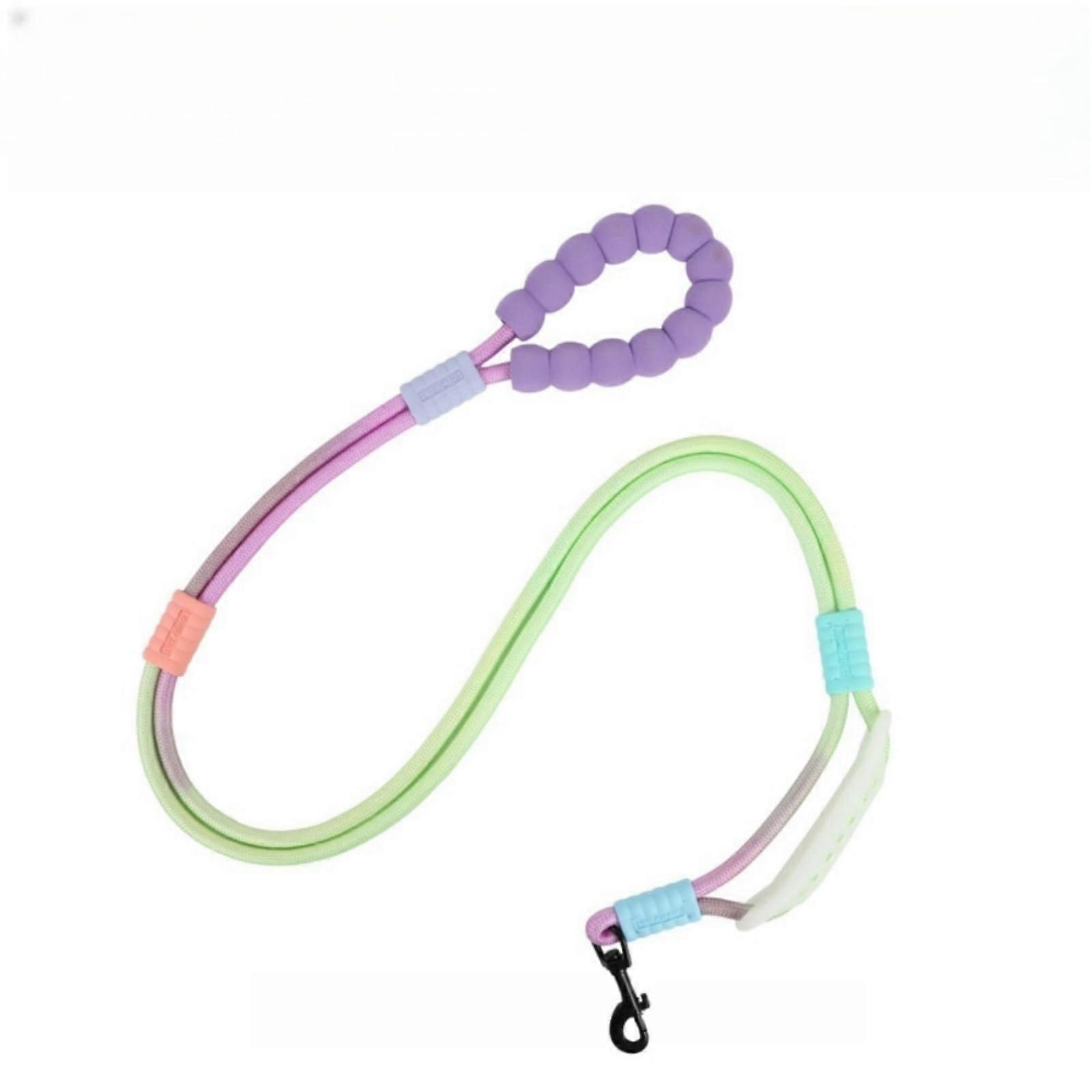 Hands Free Dog Leash Dual Handle, Wearable Leashes for Dog, Padded Waist Belts Clip, 6.5 FT