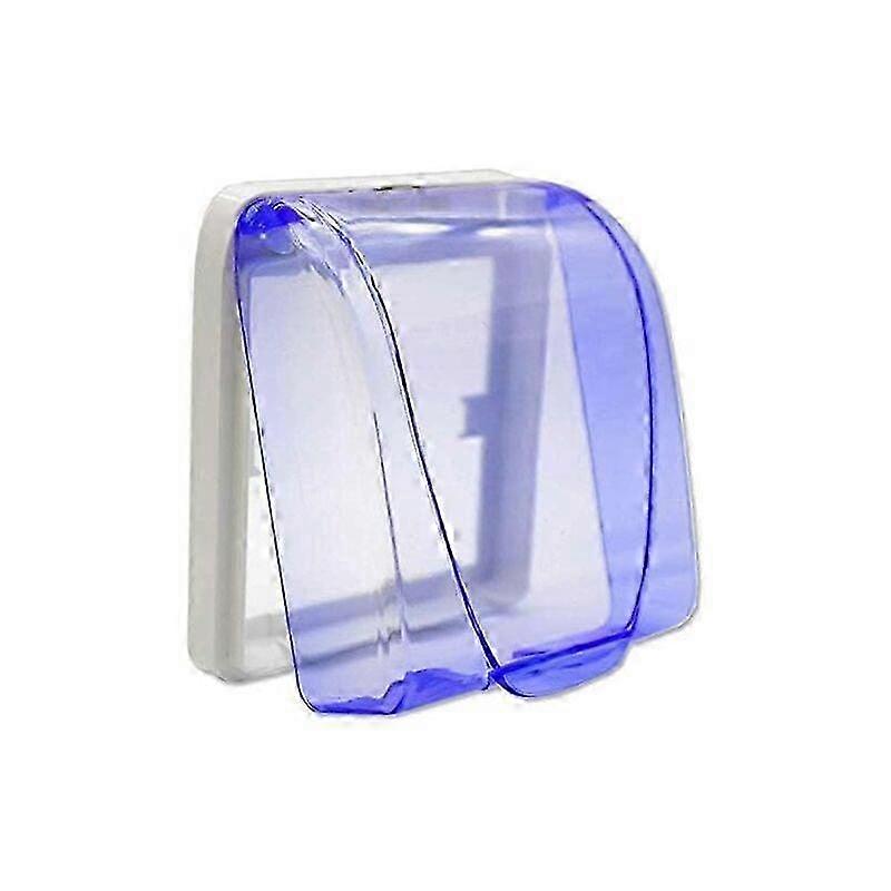 防水塑料外壳，用于墙壁开关门铃翻盖，家用（蓝色）免费送货 Walkbee AB