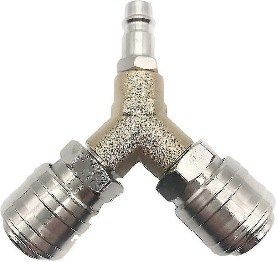Compressed Distributor, Compressed Connector, Compressed S, With Two 1/4 Inch Threaded Connectors, R