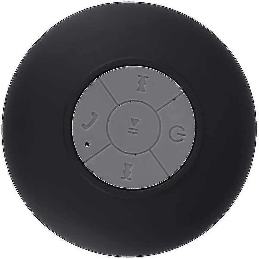 Portable Waterproof Wireless Bluetooth Speaker - Special Suction Cup Design - Built-in Microphone -