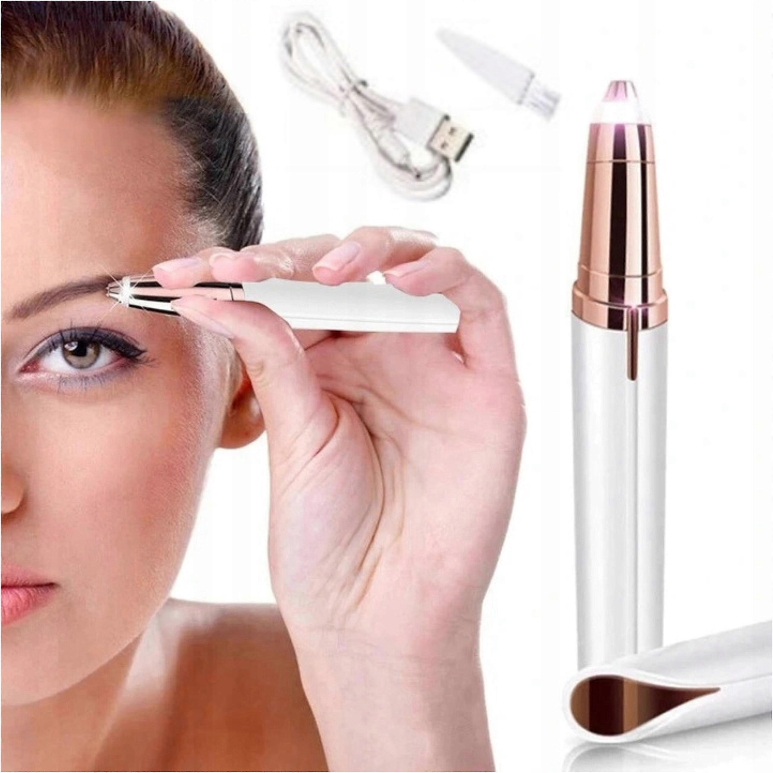 Sprâncene Trimmer Față Corp Pentru Femei Cablu USB Epilator Shaver Femei