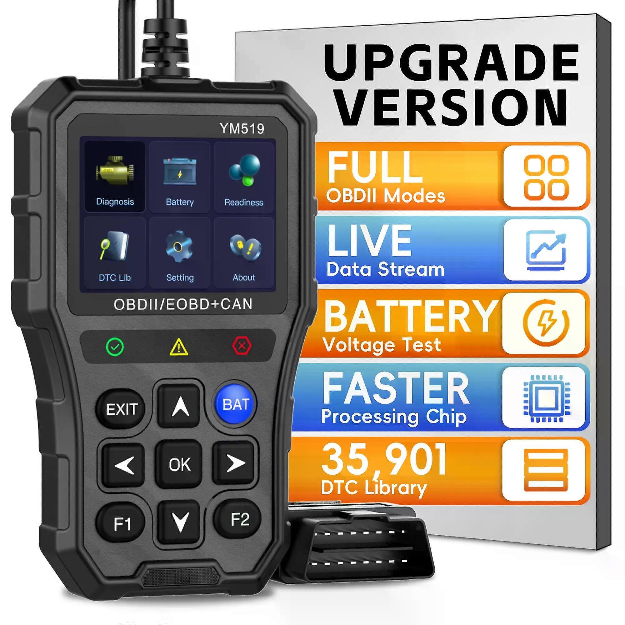 OBD2 Scanner Diagnostic Tool, Check Engine Code Reader,Profession Auto Check Engine Light Car Diagnostic Scan Tool