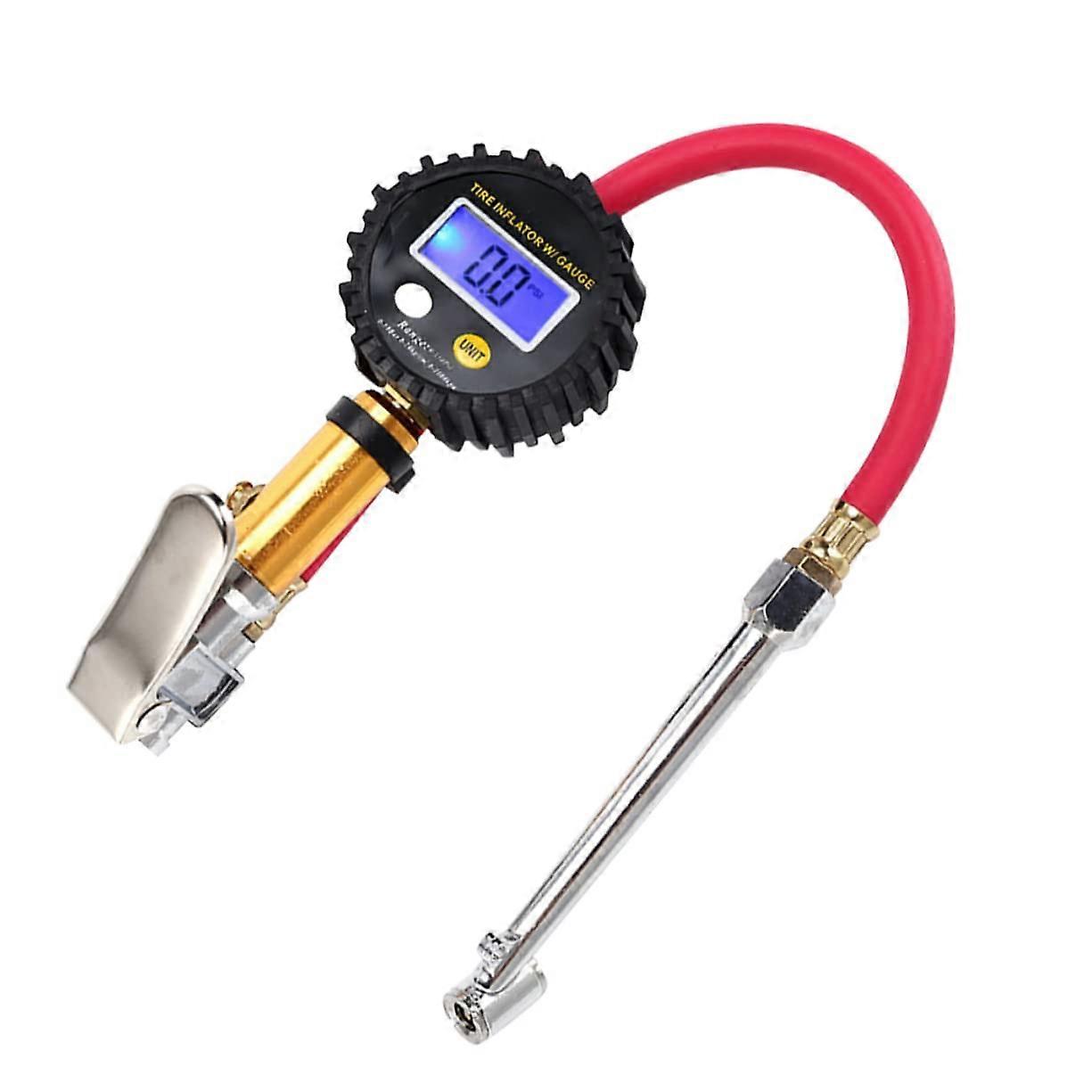 Professional Calibrated Digital Display Air Pressure Gauge Gauge Tire Led Backlight for Vehicle Safety