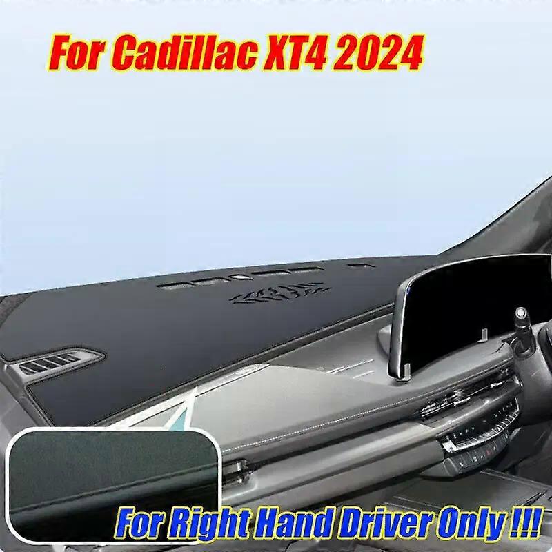 RHD Leder Armaturenbrett Abdeckung Dash Protector Pad Matte für Cadillac XT4 2024