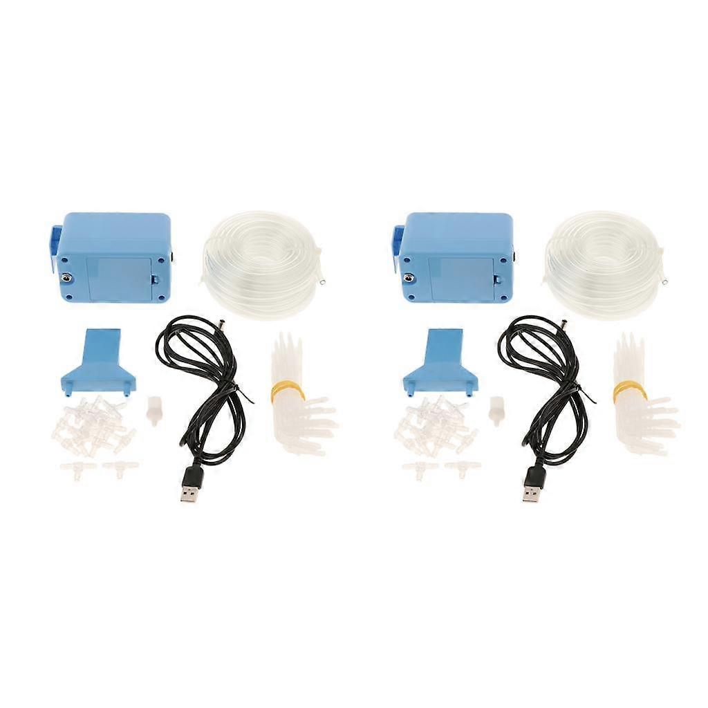 2Set Automatisches Tropfbewässerungsset, Selbstbewässerungssystem, Urlaubspflanze