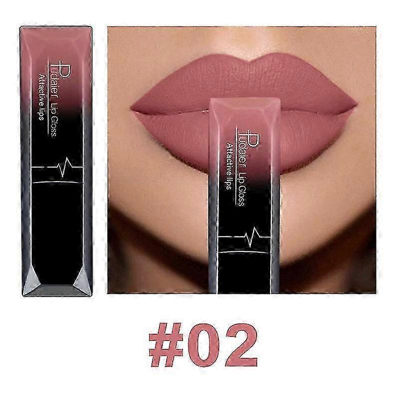 1pcs Pudaier Lasting Waterproof Matte Lip Gloss Make Up02