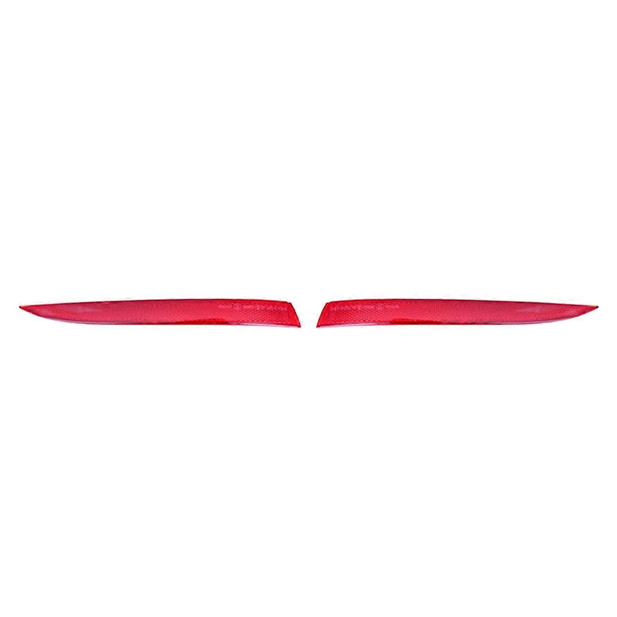 1Pair Rear Bumper Reflector Light Trim 63147342950 63147342949 for 7 Series G11 G12 2015-2021 730I 7
