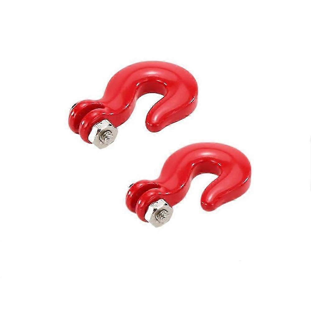 2 RC Winch Tow Hooks For 1/10 Axial Scx10 D90 D110 TF2 RC Rock Crawler