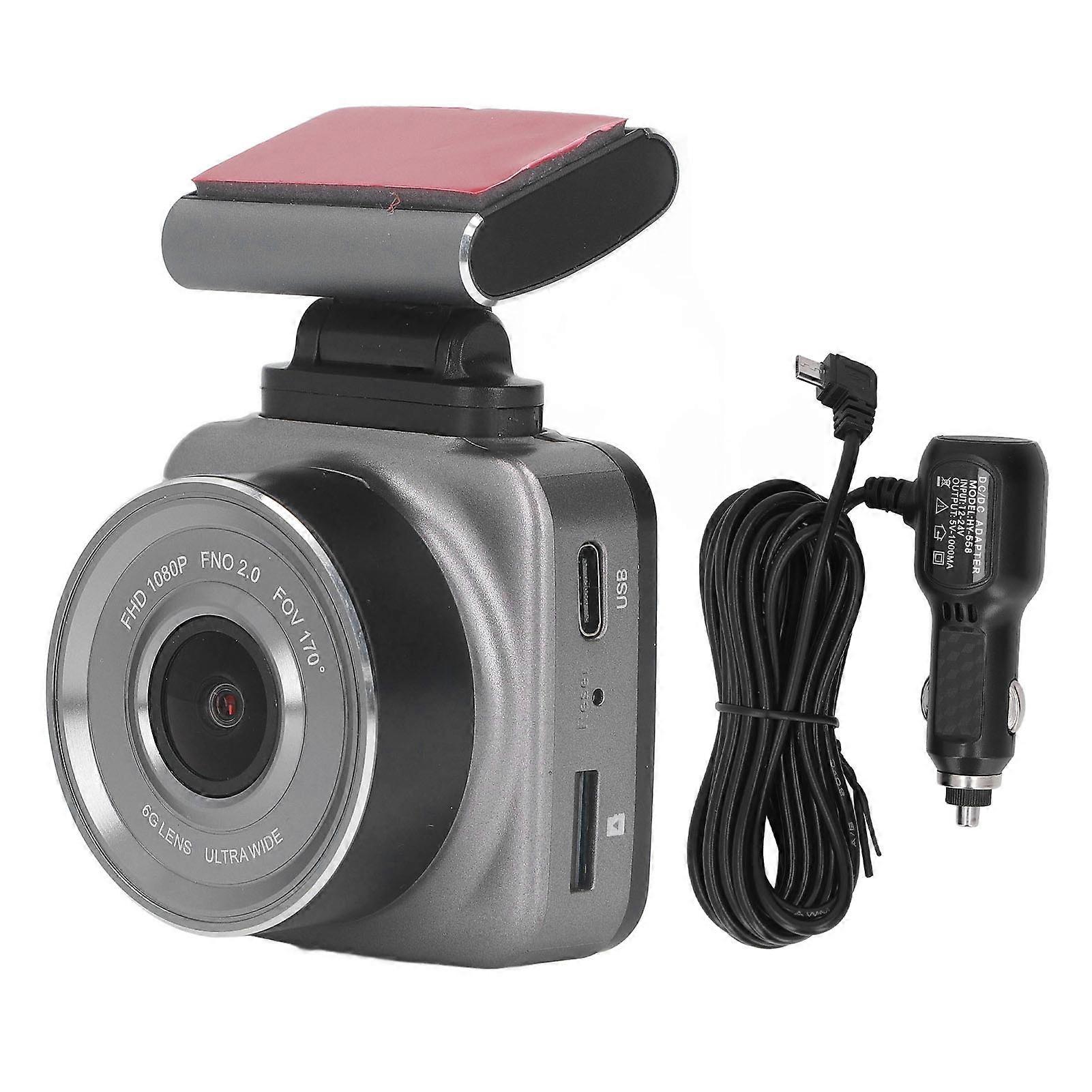 1080P HD Car Dash Cam: Night Vision, Gravity Sensing, Motion Detection, Parking Monitor