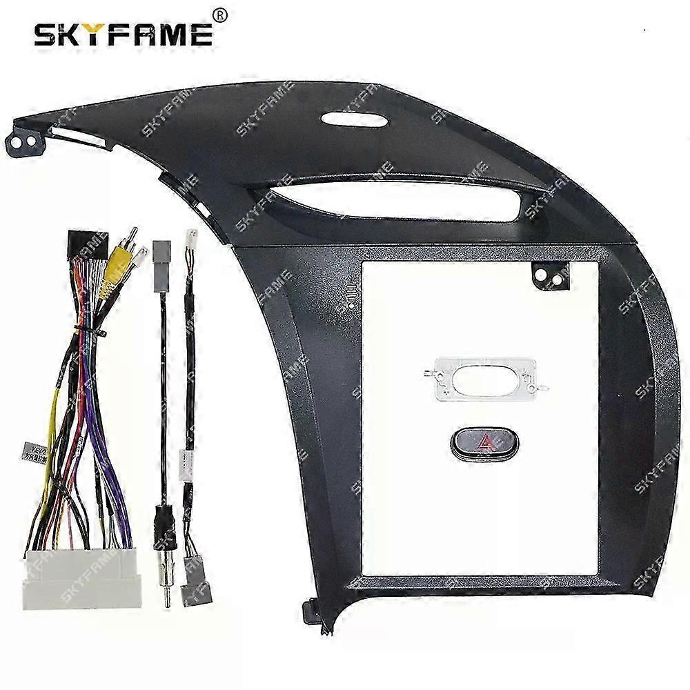 Applies to 9.7 Inch Car Frame Fascia Adapter Tesla Style Android Radio Dash Fitting Panel Kit Suitable for Kia Cerato K3 Suitable forte
