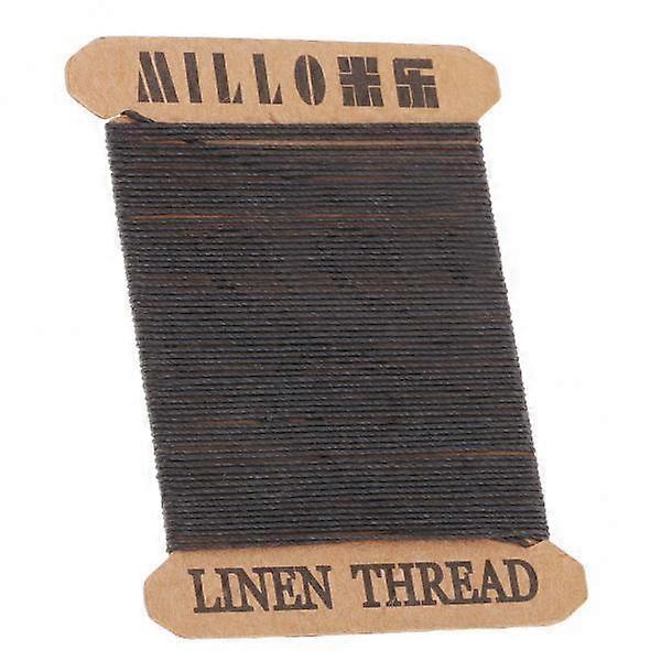 2- 1 Piece Linen Waxed Line Sewing Thread for Leather Crafts