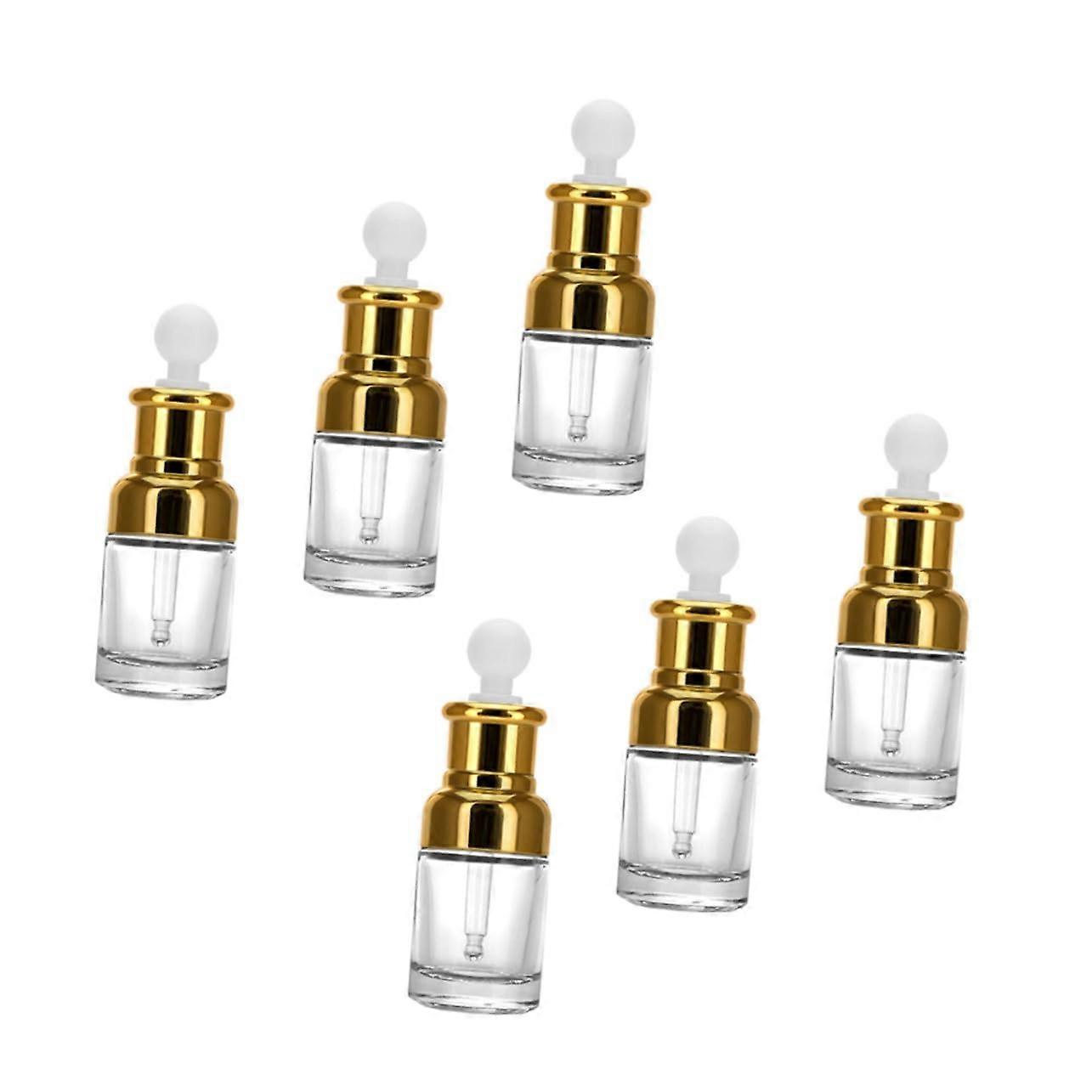 30ml Glass Dropper Bottles for Essential Oils - Reusable, Refillable Aromatherapy Containers, Durable and Lightweight