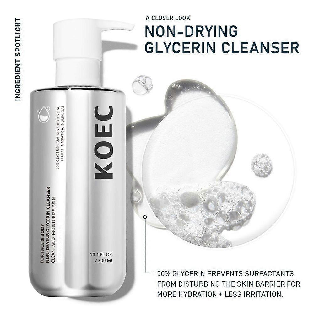 グリセリンジェルクレンザー、保湿、保湿、乾燥防止、ディープクレンジングムース