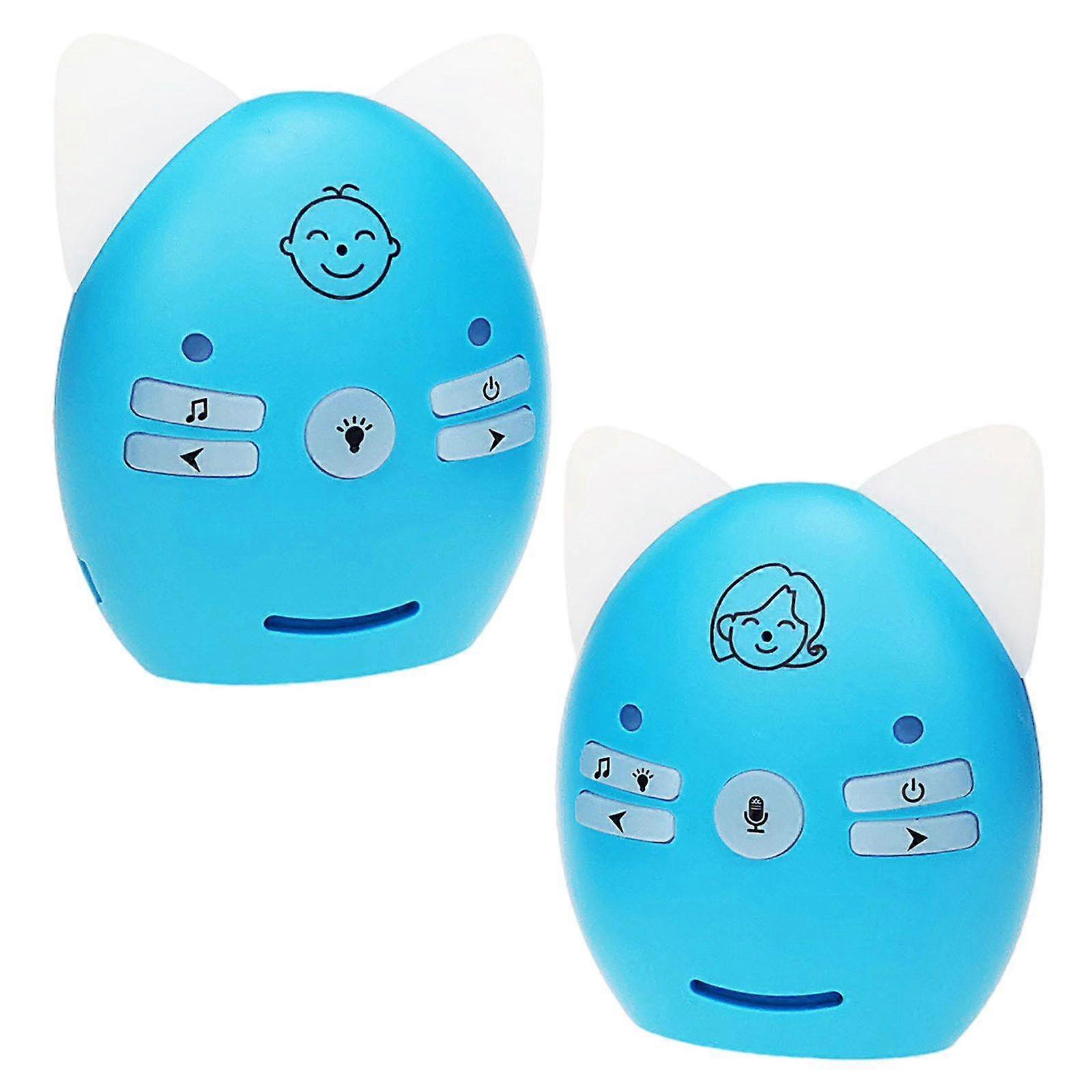 Digital Audio Baby Monitor up to 1000 ft Warning Lullabies, Talk, Rechargeable