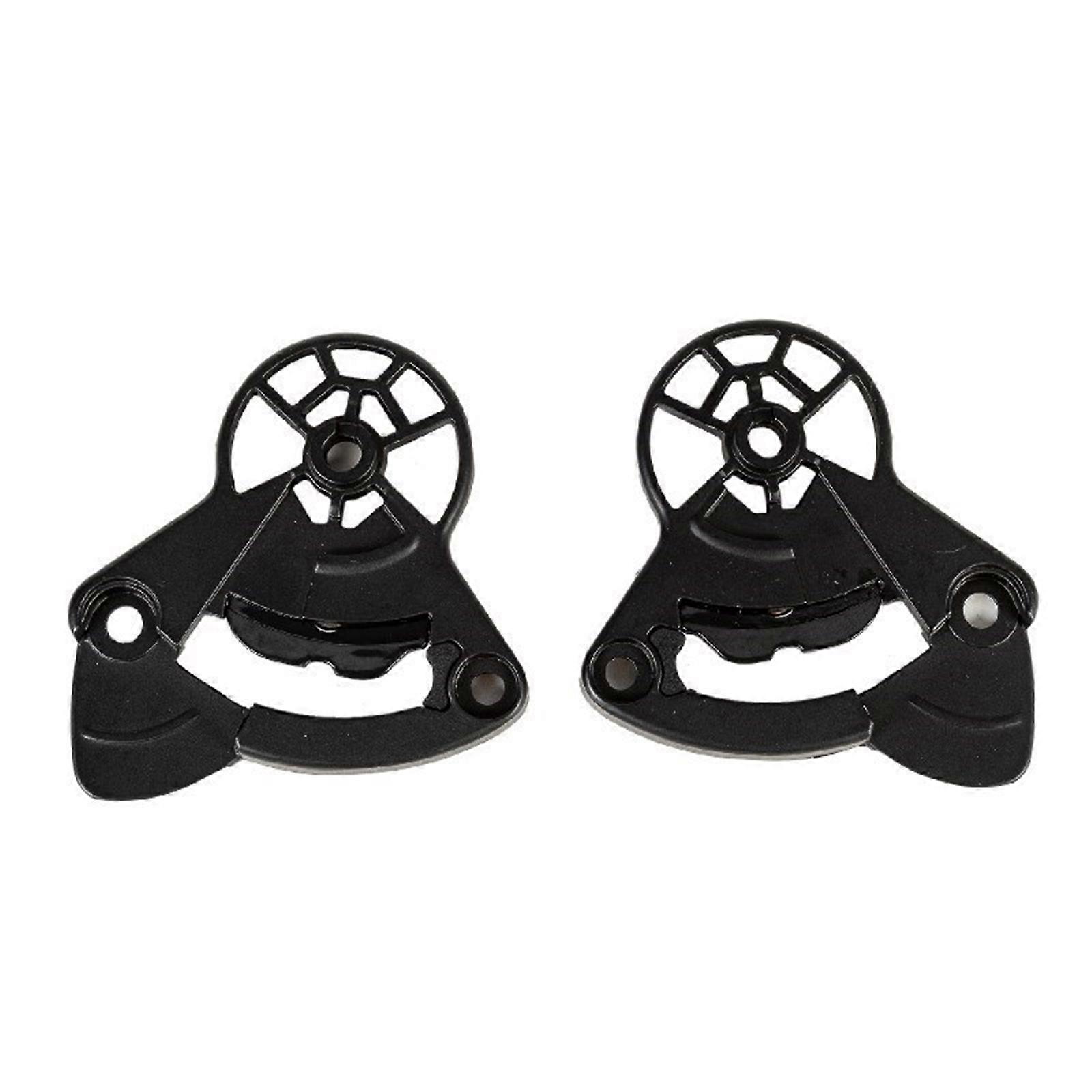 1 Pair Helmet Visors Shield Gear Faceshields Screen Lens Mounting Fix Base Mirror Holder Compatible for FF805 Motorcycle