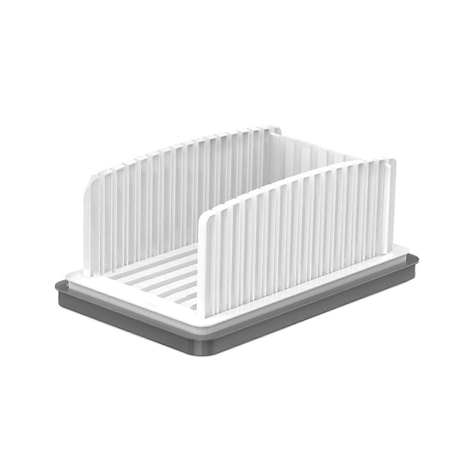 Effective Bread Slicing Tool Bread Cutter Manual Bread Slicer With Crumbs Tray Adjustable Cutter For Perfect Loaf Slices