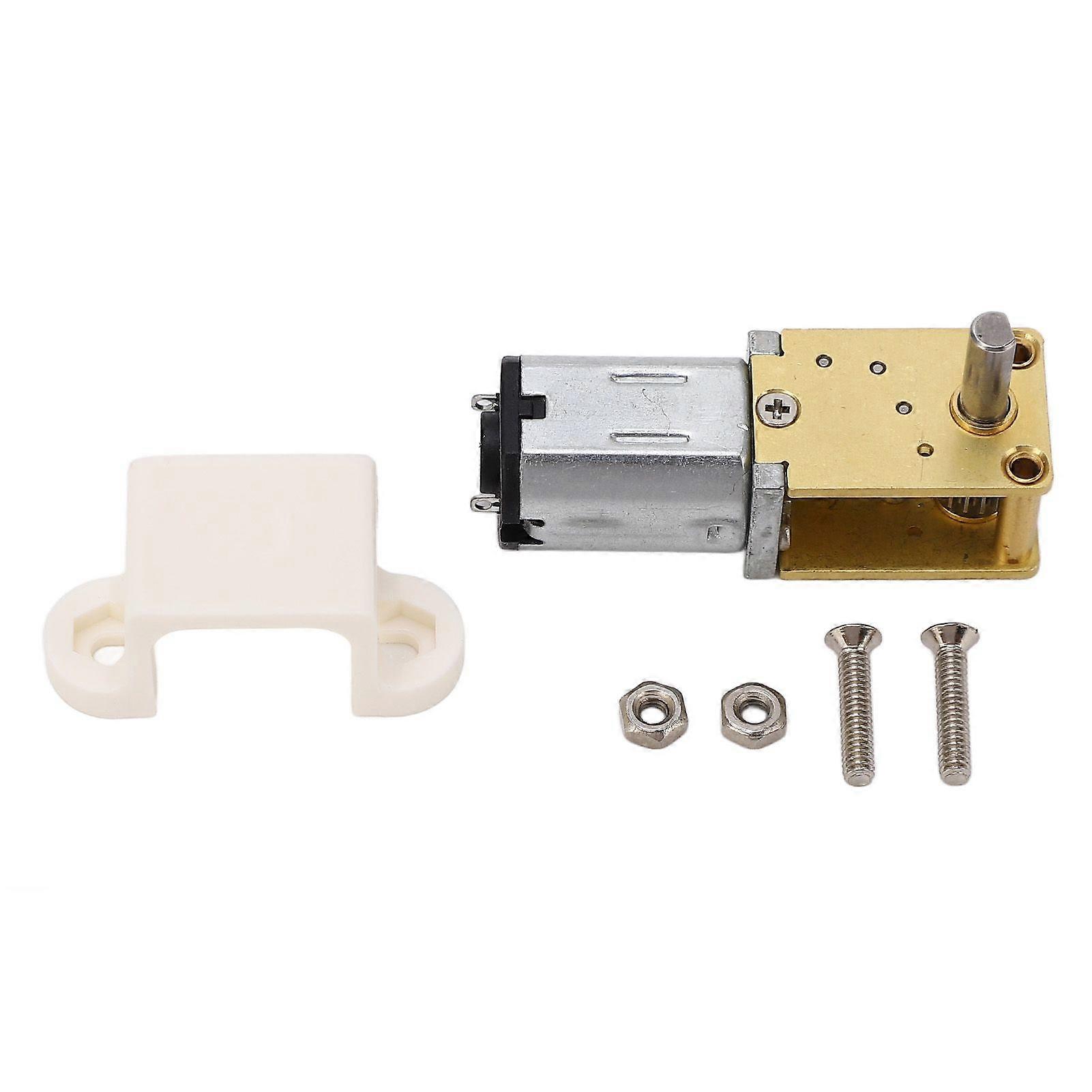 2025 Latest Model Turbo Worm Geared Motor Micro Brushed DC12V Mini Reduction