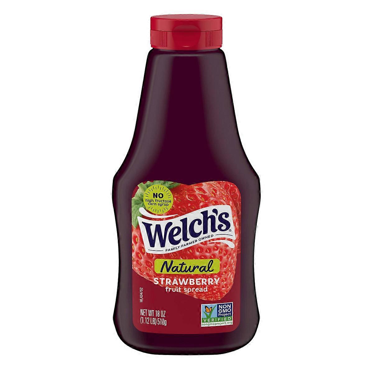 Welch's 天然草莓酱 - 19.8 盎司