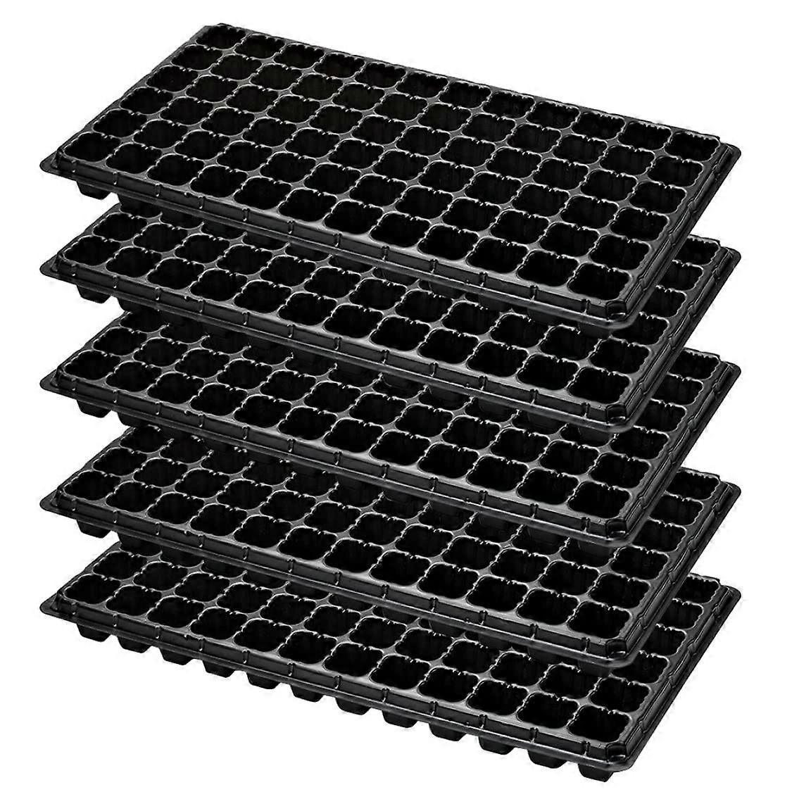 Nursery Bowl 72 Cell Seed Starter Trays for Planting Seedlings, Germination, and Propagation - 5 Pack