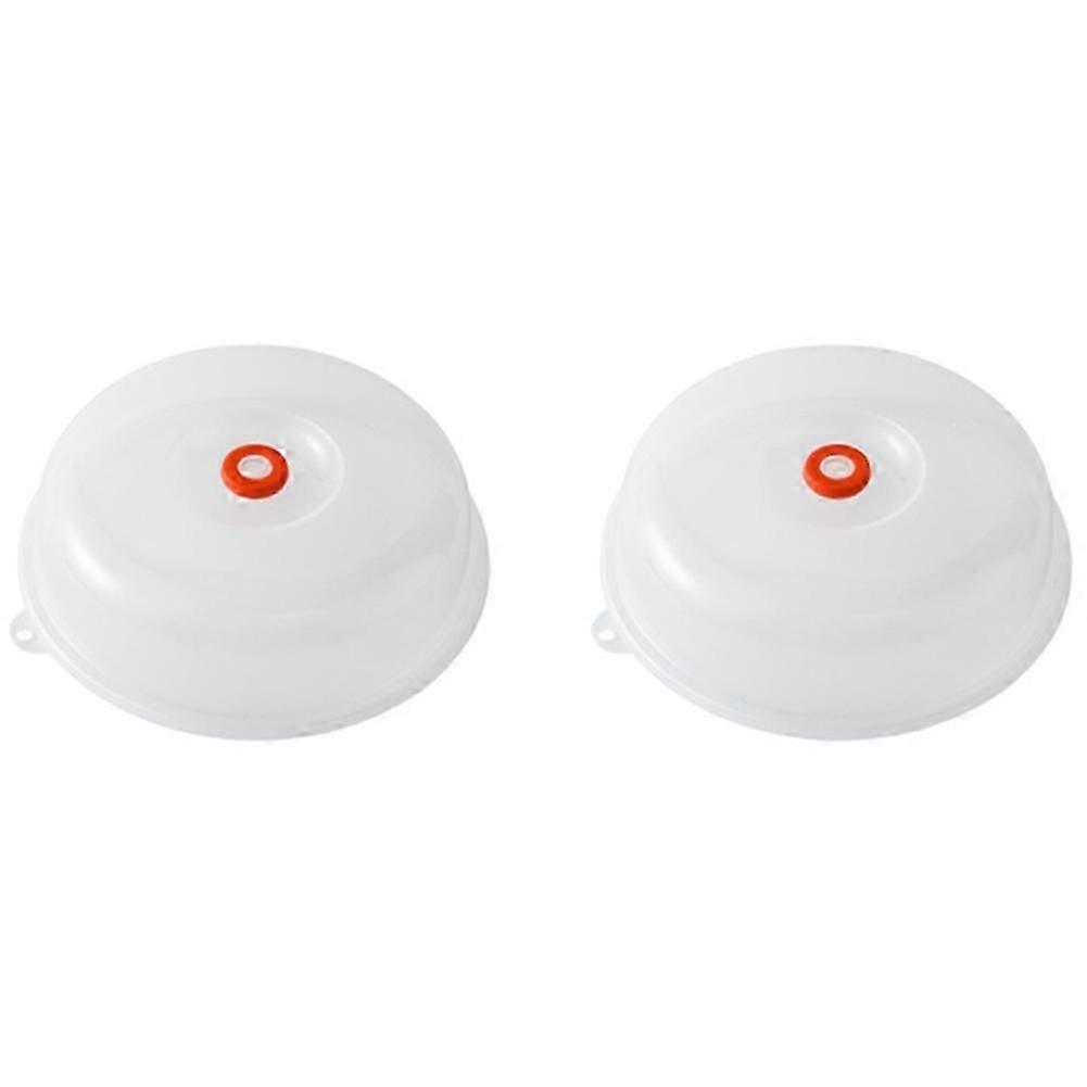 2X Mutfak Taze Tutma Kapağı Mikrodalga Sıçrama Önleyici Yağ Isıtma Kabı Kapağı Plastik Taze Tutma Kapağı