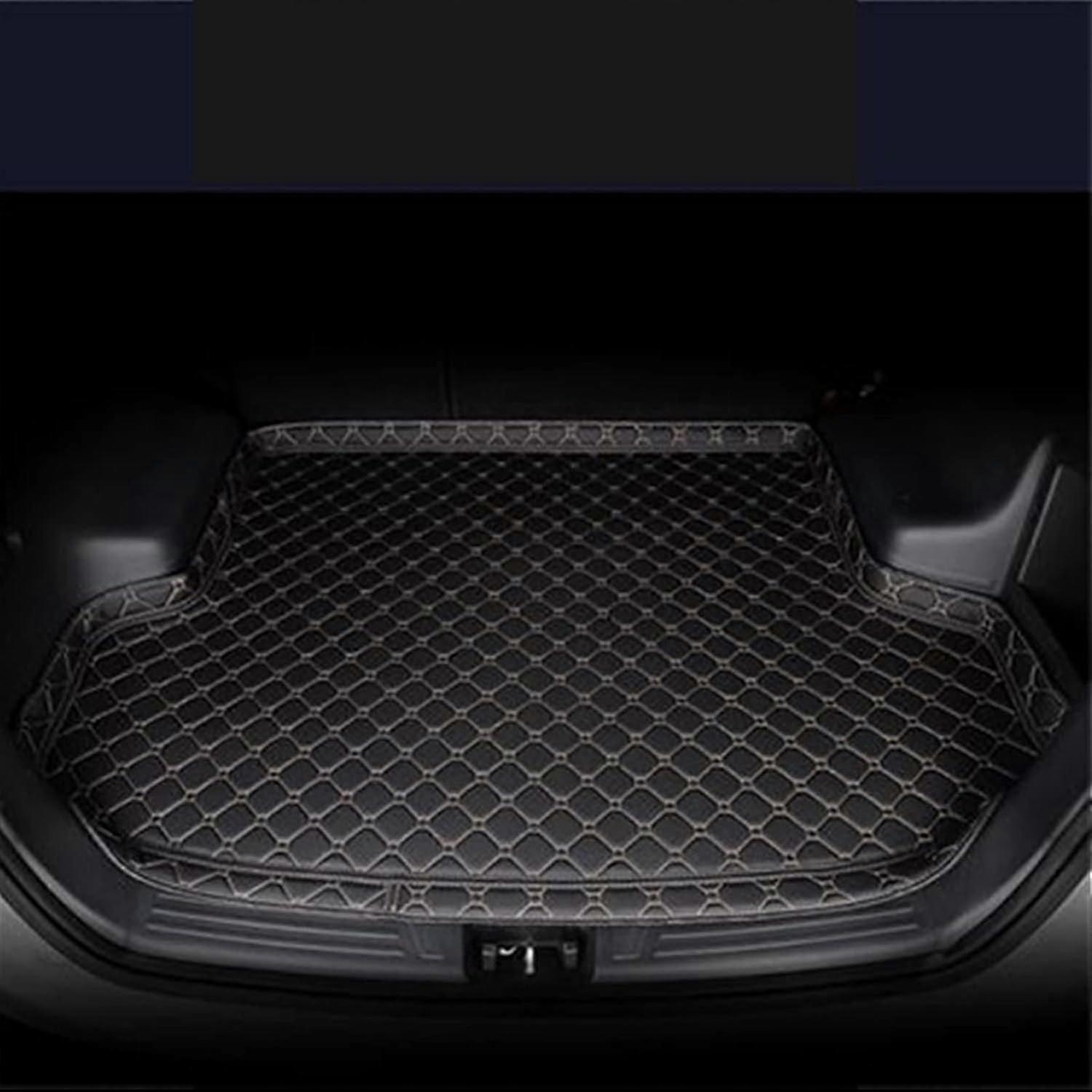 Car Trunk Mat Custom For Suzuki For Swift For Vitara For Alivio For S-cross All Models Car Styling Car Boot Liner Mat (color : Black Beige, Size : B)