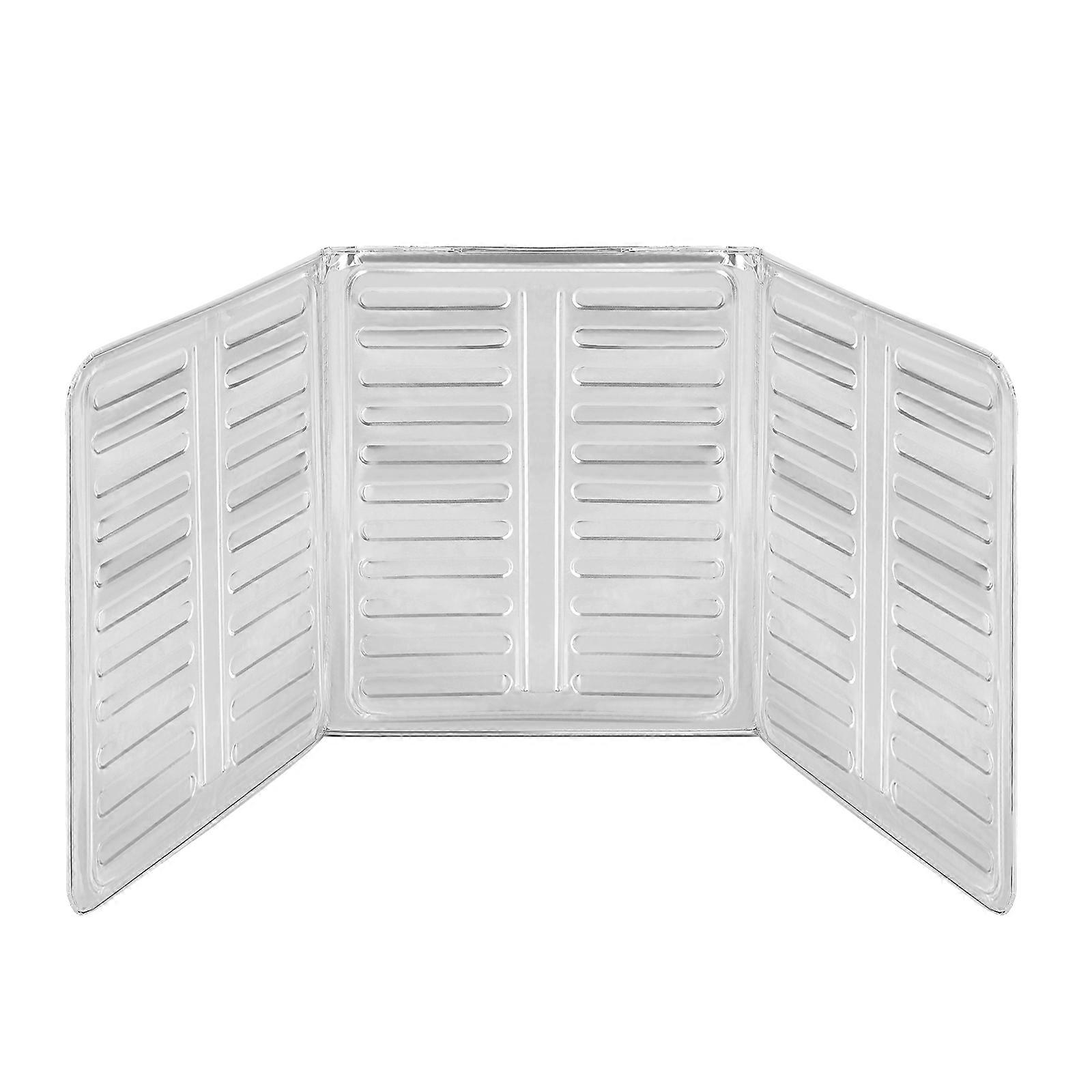 Cooking Splatter Guard, Maintains Hygiene with Easy-to-Clean Aluminum Foil