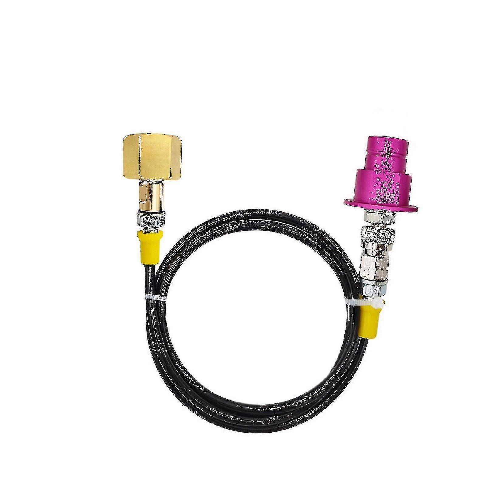 Sodastream Duo Kit Tubo Adattatore Serbatoio CO2 - Connessione Rapida W21.8 G3/4 - Rosa