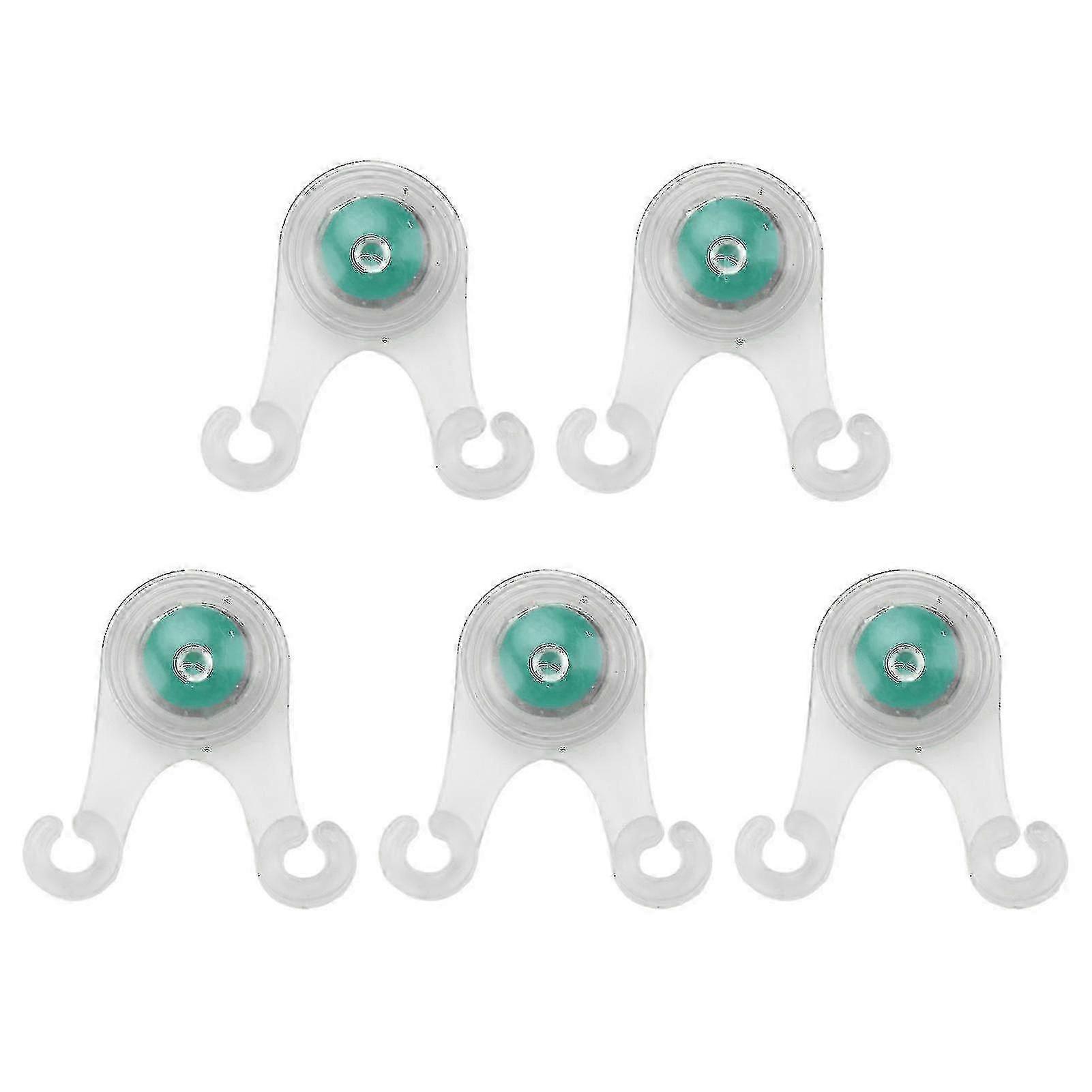 5 قطع أخضر LED التخييم سلامة إشارة ضوء خيمة مظلة مصباح تحذير زخرفية