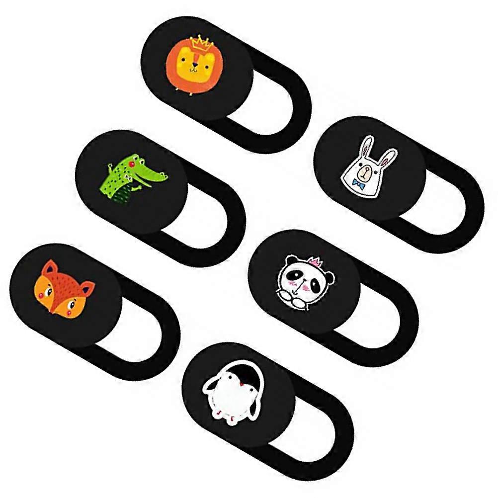Slide Cover Computer Phone Tablet Travel Accessory 1.85X0.9X0.1CM 6Pcs