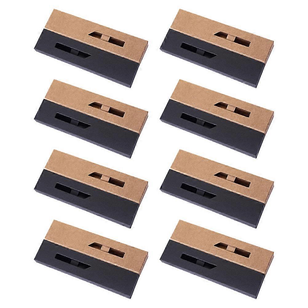 Slim Pencil Case Rectangular Pen Storage Box Dust Protection Portable Storage 20Pcs