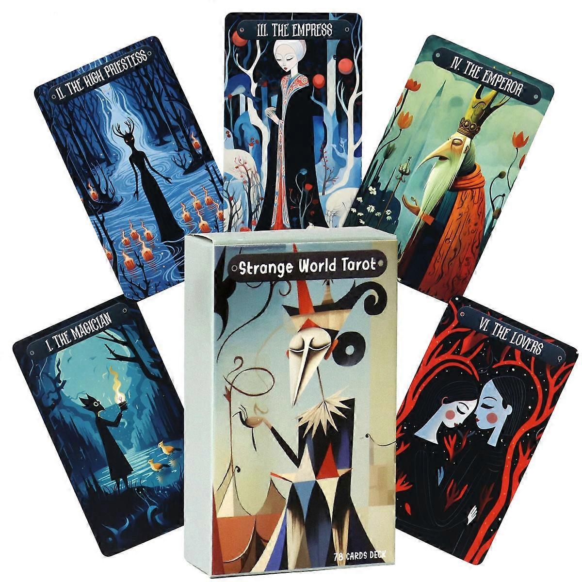 Strange World Tarot Deck: Divination Cards for Guidance & Clarity