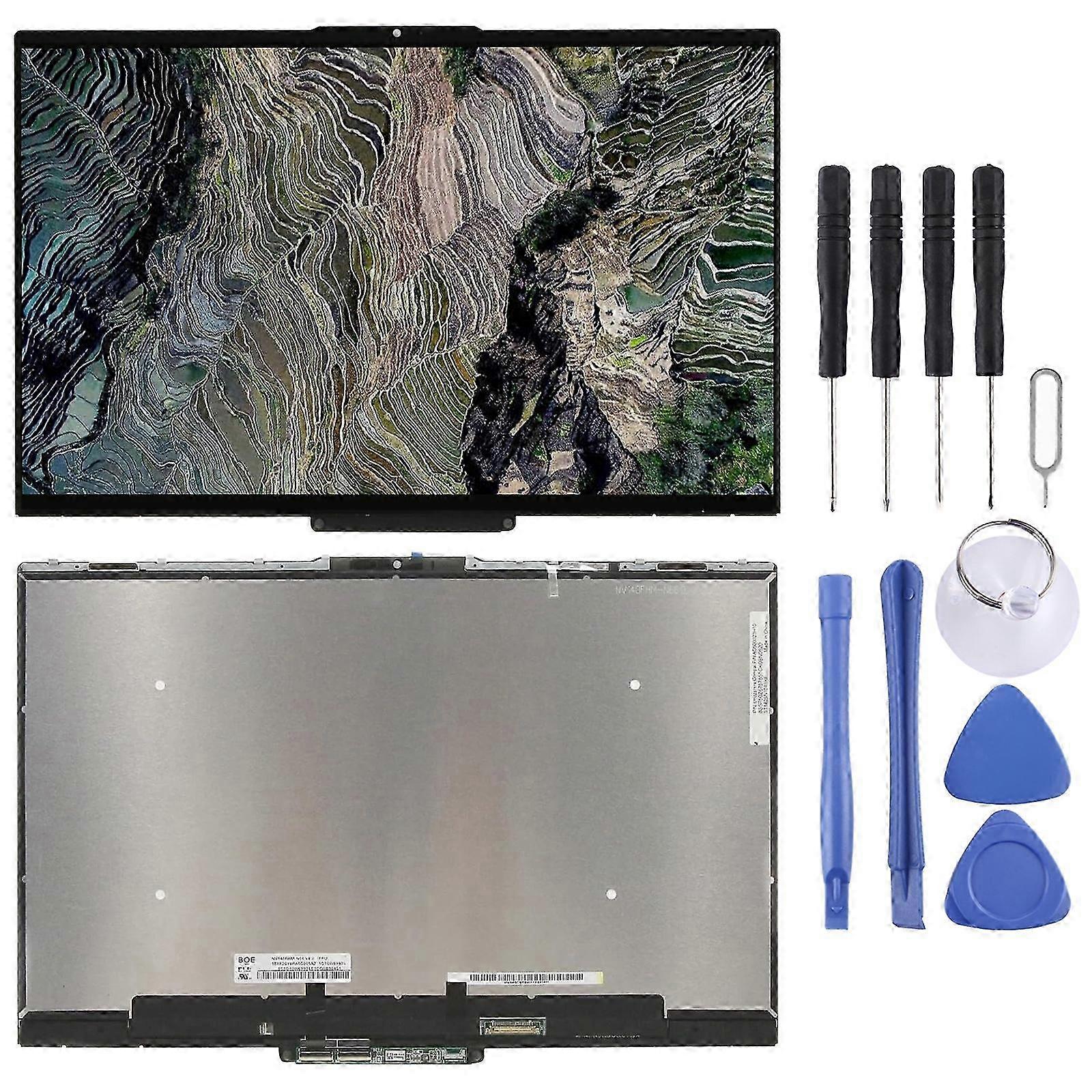 (For Lenovo Thinkbook 14s) Fhd Lcd Screen Digitizer Full Assembly With Frame