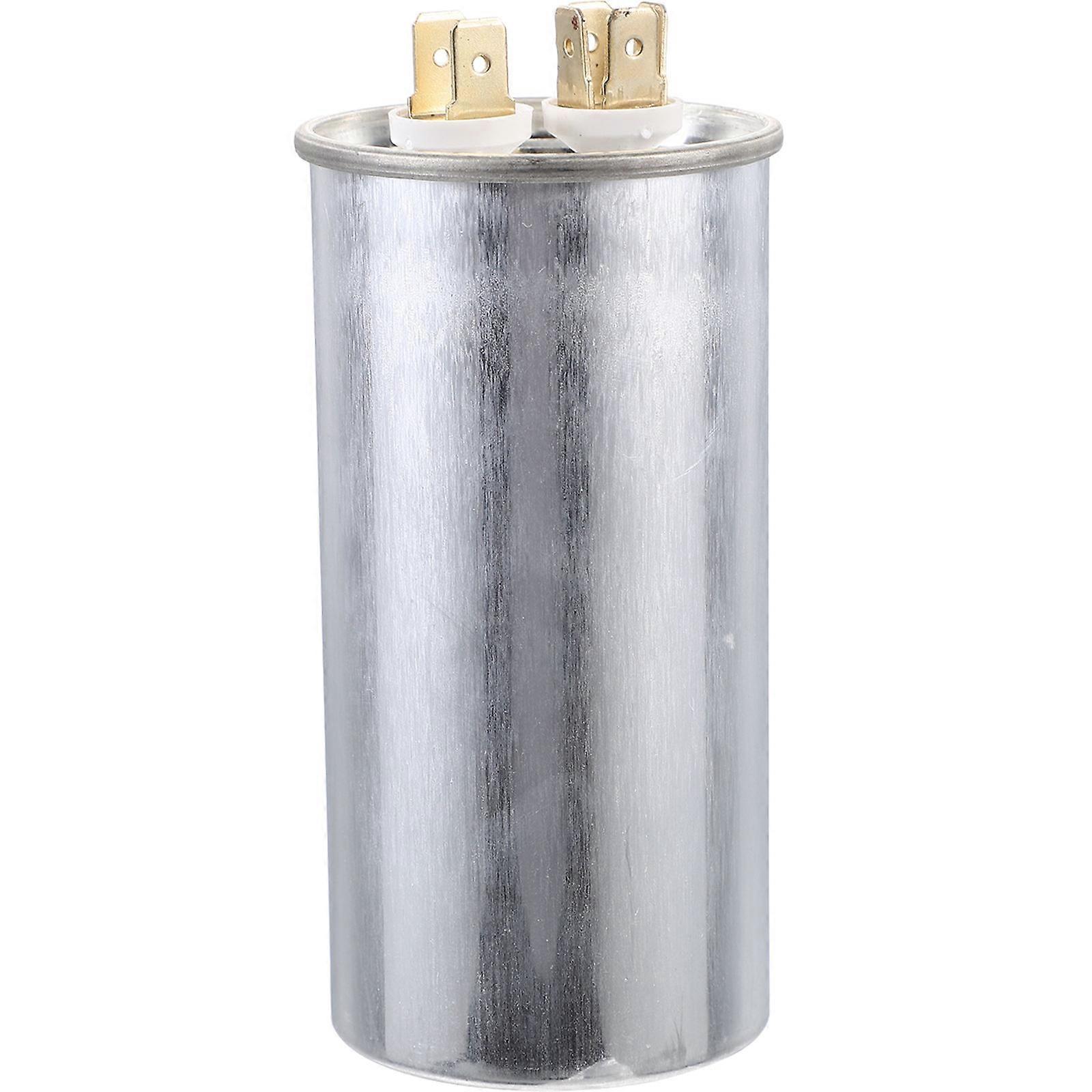 Compressor Capacitor For AC CBB65A-1 Air Conditioning Compressor Start Aluminum 1Pack