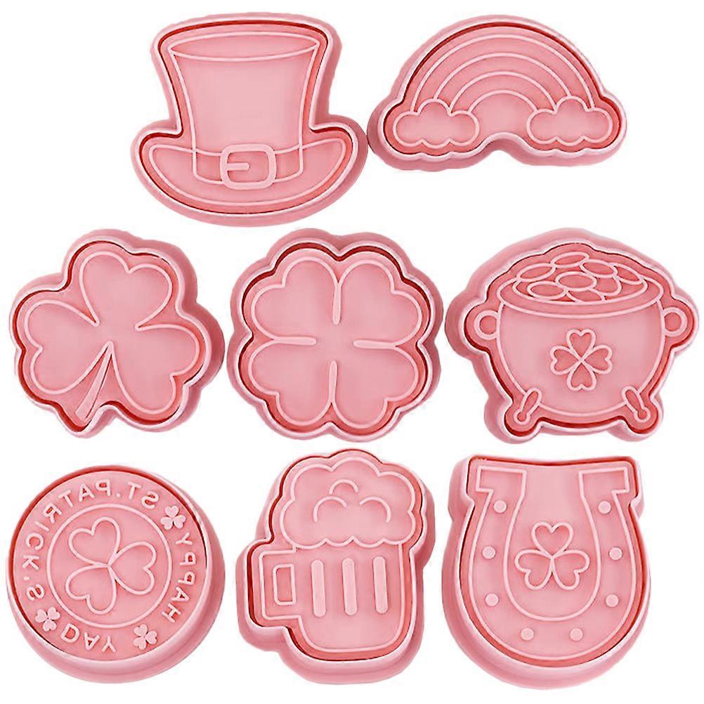 Shamrock Cookie Shaped Baking Accessory Home Baking present Giving 8Pcs