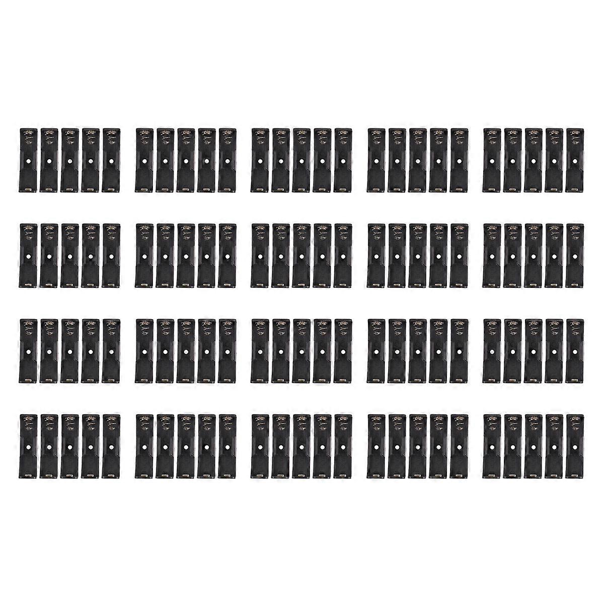20X AA/1.5V/PP3 Battery Holder/Connector Enclosed or Open with Switch, Battery Holder AA X 1 Holder
