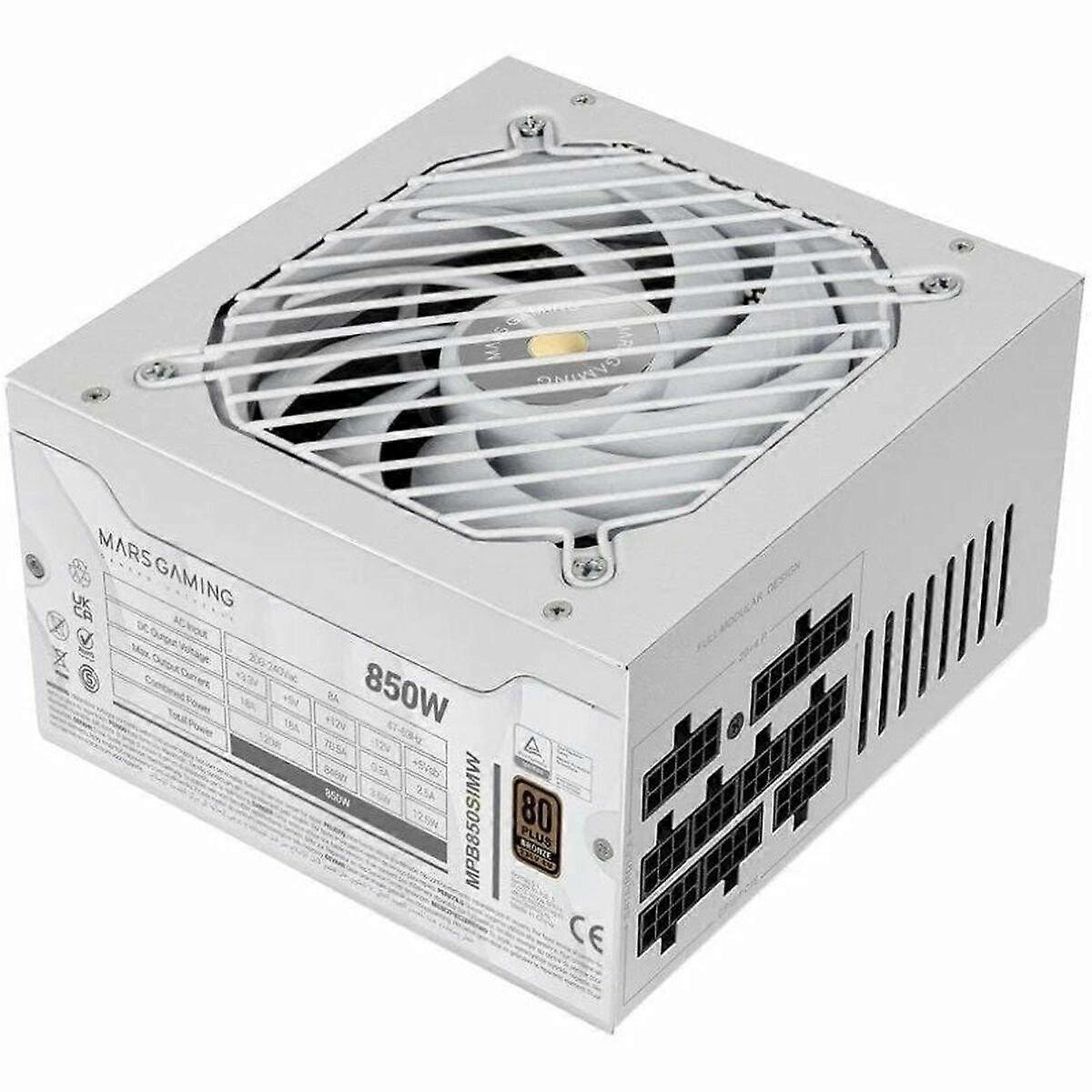 Power supply Mars Gaming MPB850SIMW ATX 850 W 80 Plus Bronze