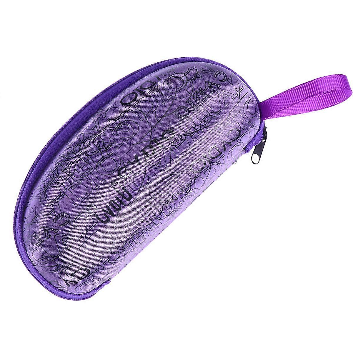 Eyewear Case Portable Glasses Box Peanut Shaped Protective Dust-Proof Bend-Proof Break-Proof 1Pcs