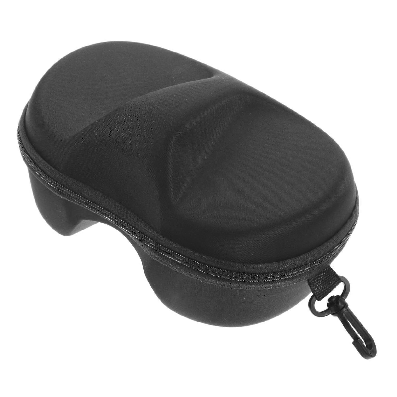 Skibrillenetui  ski goggles case with zipper pocket Eva Black