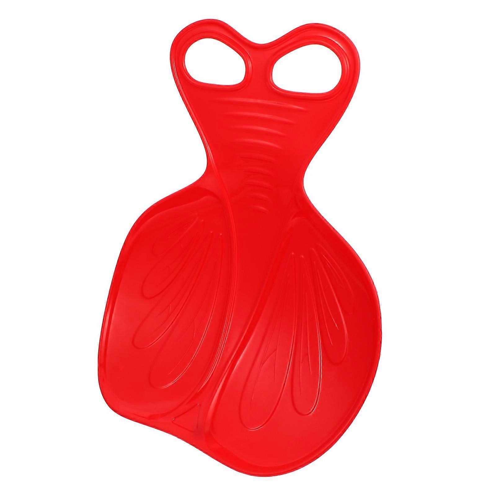 Snow Slider Grass Skiing Parents Sturdy Handle 52x39cm 1Pack