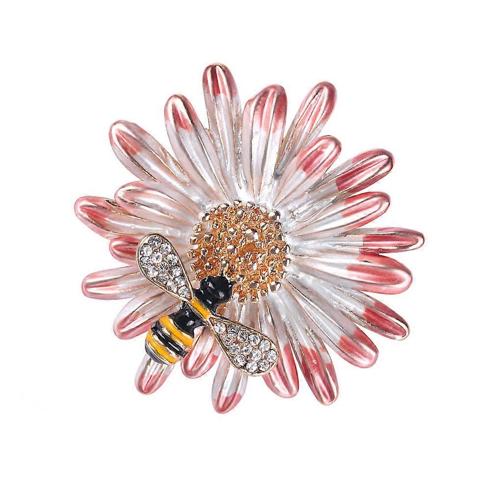 Attractive Retro Bee Shape Brooch Red Alloy Party present 1Pcs