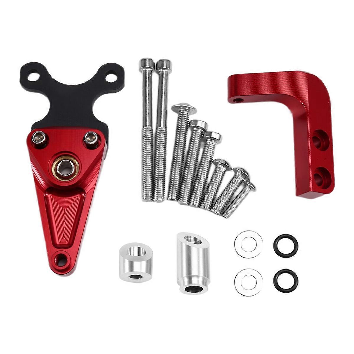 Motorcycle Steering Stabilizer Bracket Kit for CBR650R Red