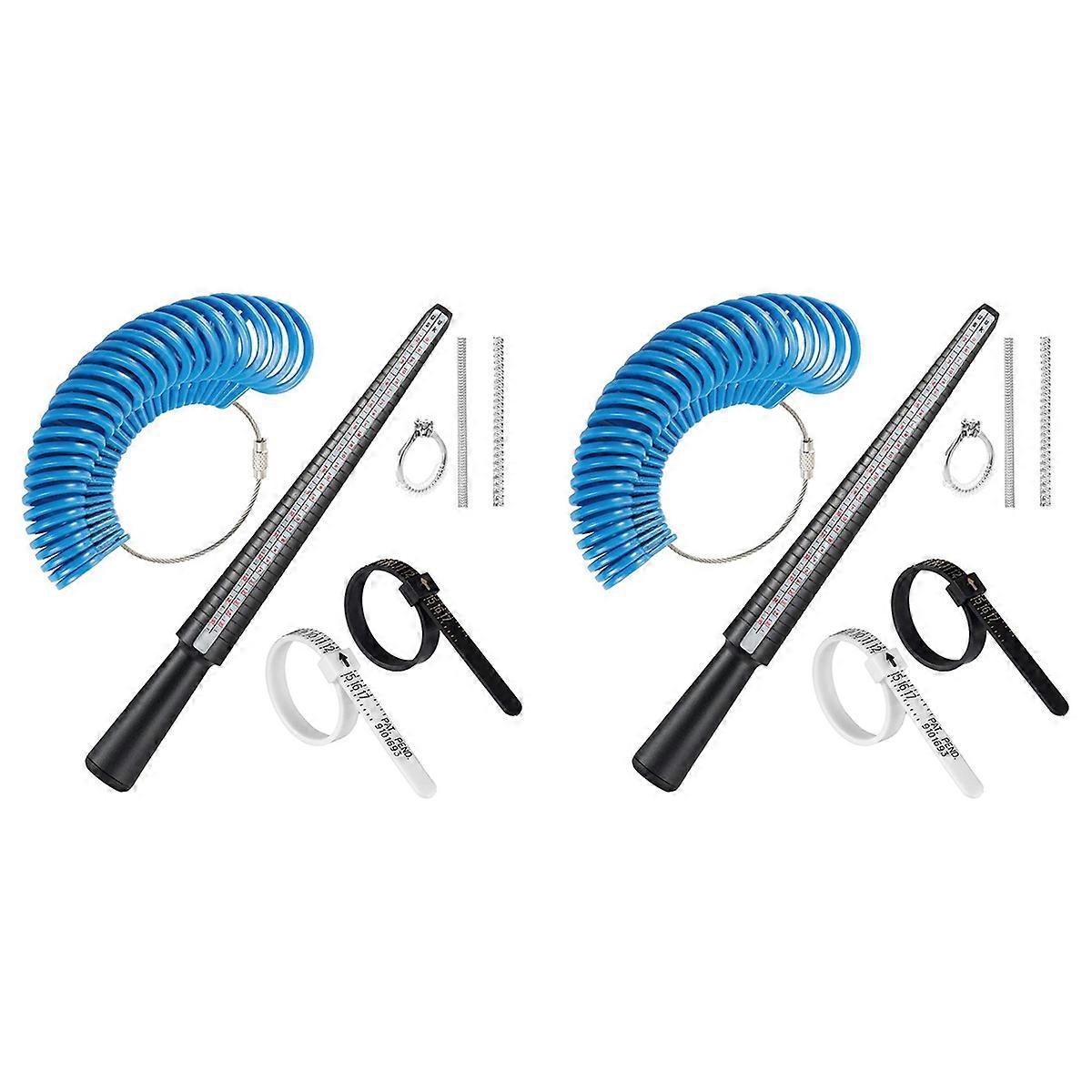 Ring Size Measuring Tool Set, Ring Mandrel Ring Sizer Gauge